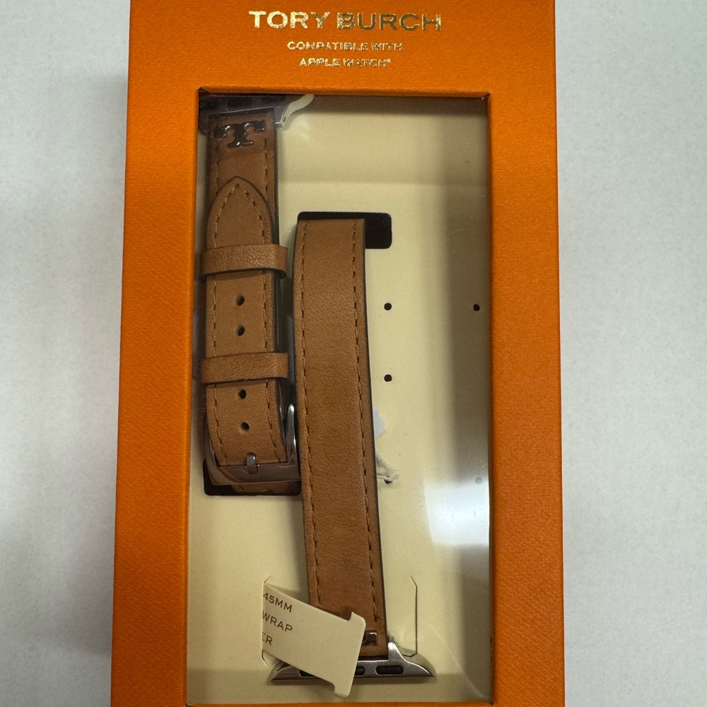 Tory Burch Apple Watch band.